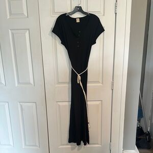 Faded Glory maxi dress black size XL 16-18